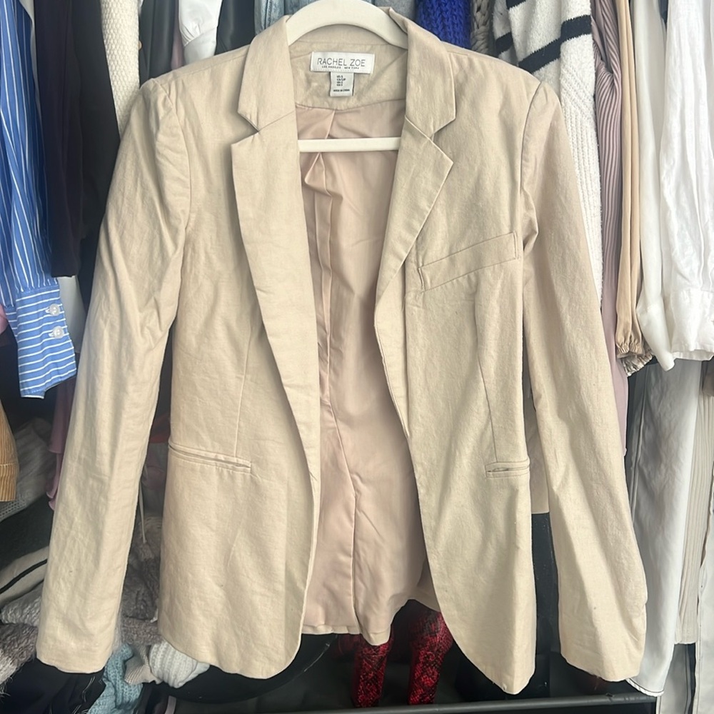 Tan blazer